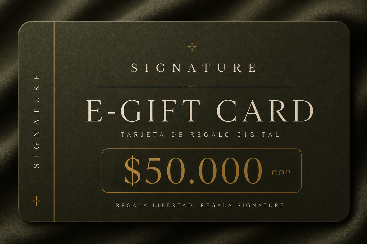 Tarjetas De Regalo Signature