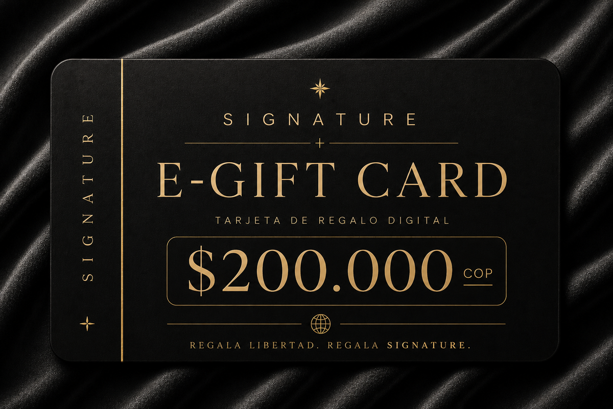 Tarjetas De Regalo Signature