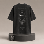 Eclipse Veil back view on round Signature Essentials pedestal with medallion