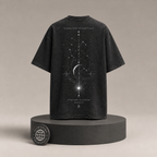Nocturne Signal back view on round Signature Essentials pedestal with medallion