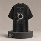 Shadow Orbit back view on round Signature Essentials pedestal with medallion